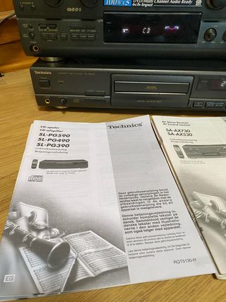 Amplificador Technics SA-AX730