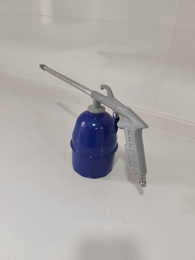 Pistola petroleado compresor