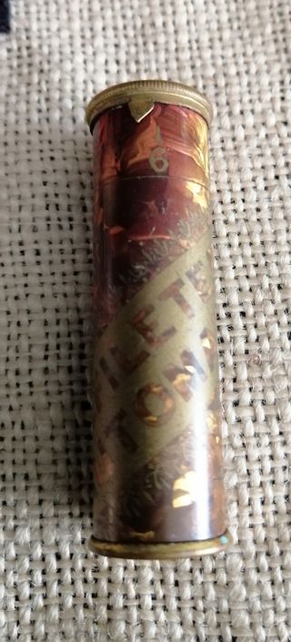 Antiguo tubo agujas de gramofono