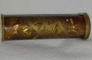 Antiguo tubo agujas de gramofono