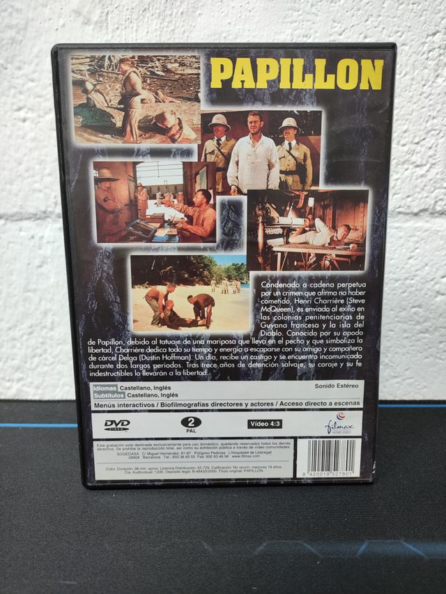 Papillon Película