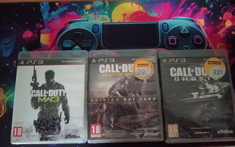 Imagen de Pack 3 Juegos Ps3 CALL OF DUTY 