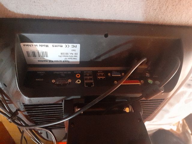 Ordenador táctil comercio