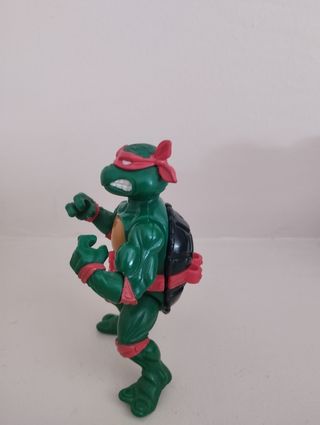 Figura Tortuga Ninjas Michelangelo con accesorios