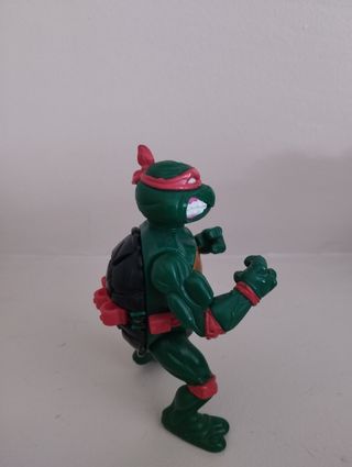 Figura Tortuga Ninjas Michelangelo con accesorios