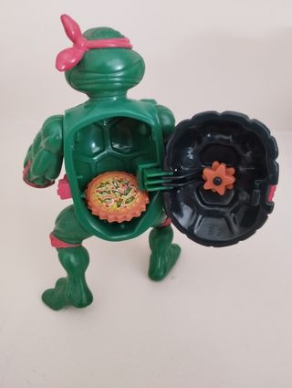 Figura Tortuga Ninjas Michelangelo con accesorios