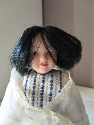 Bambolina in ceramica - Palestina