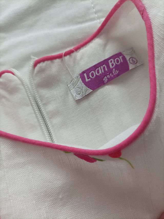 Vestido niña Loan Bor talla 6