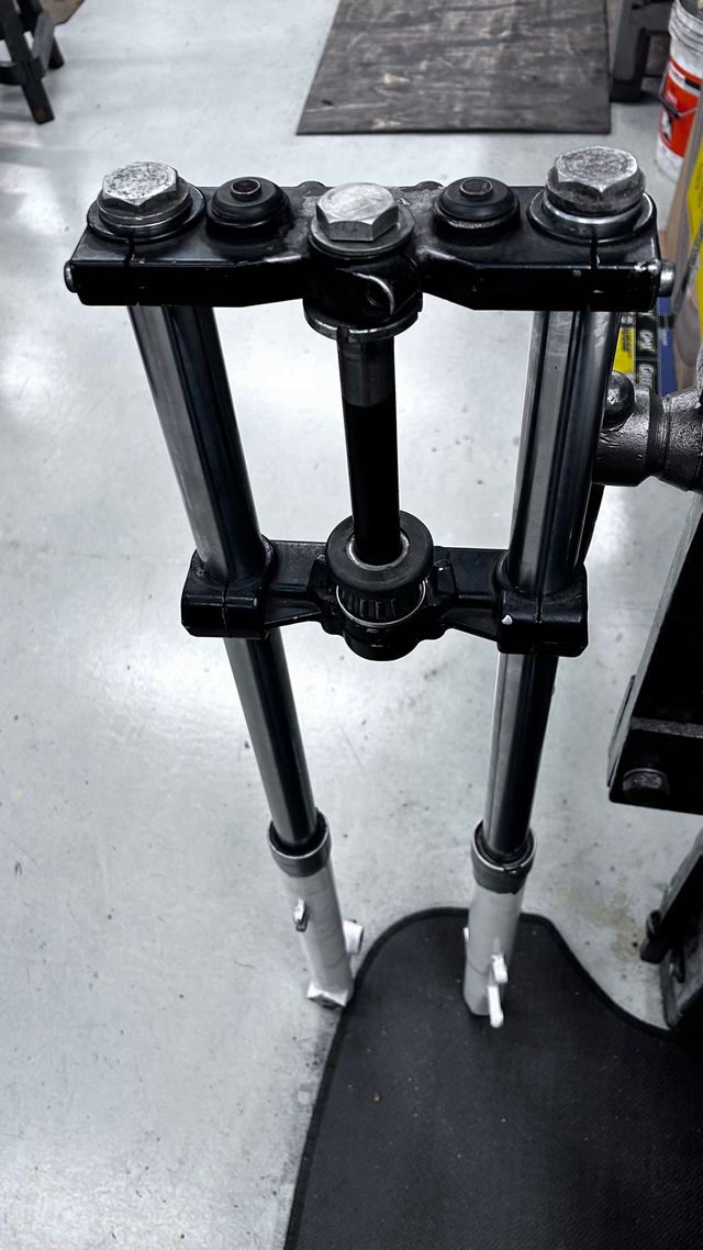 Barras suspension con tija