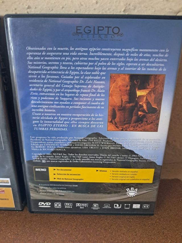 DVDS EGIPTO