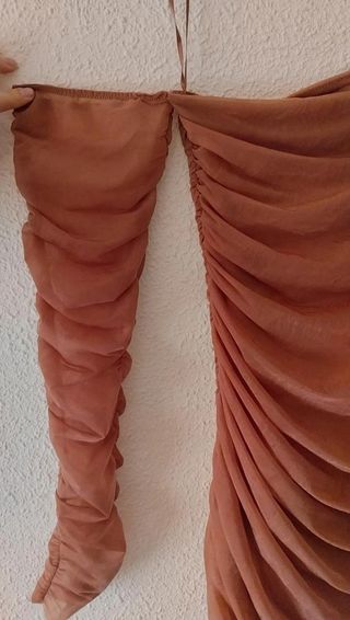 Vestido de Zara de seda 🩷