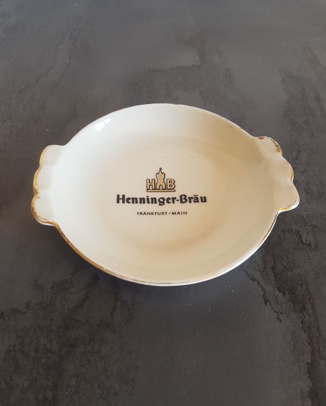 Birra Henninger Brau Frankfurt Main Posacenere