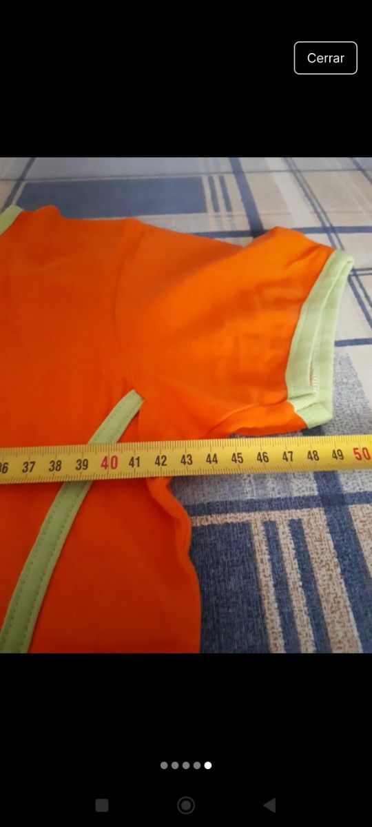 Camiseta manga corta de colores vivos