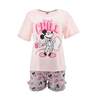 Pijama Mickey Mouse rosa 100% algodón