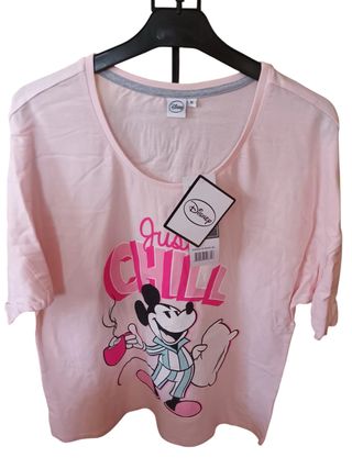 Pijama Mickey Mouse rosa 100% algodón