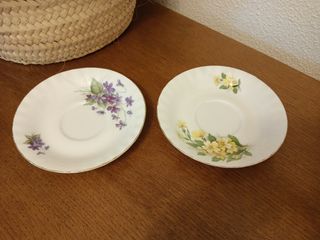 2 platos de café Royal Kent
