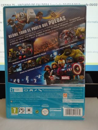 LEGO MARVEL VENGADORES WII U