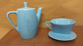 Cafetera inglesa vintage - Melitta - Porcelana