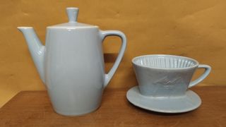 Cafetera inglesa vintage - Melitta - Porcelana