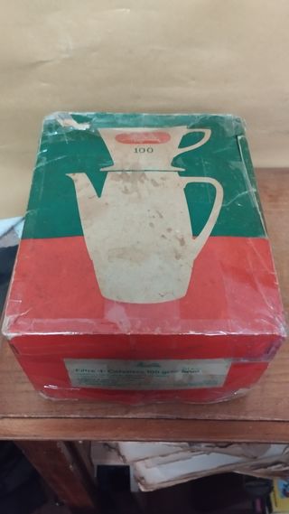 Cafetera inglesa vintage - Melitta - Porcelana