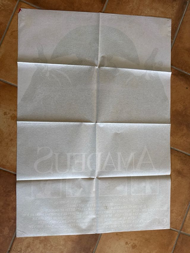 AMADEUS POSTER ORIGINAL