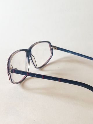 131 - Divina occhiali vintage 80 donna geometrici