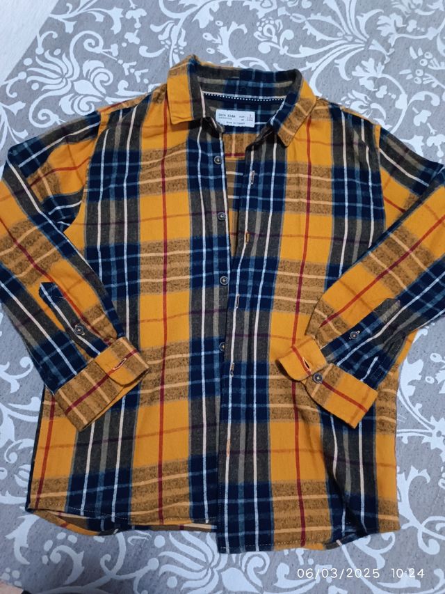 Camisa afelpada de Zara