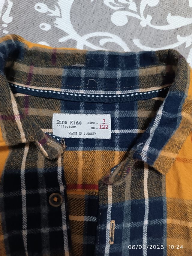 Camisa afelpada de Zara