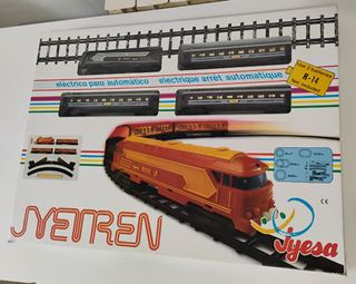 Antiguo Tren eléctrico Jietren de Jiesa 