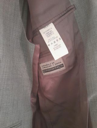 Traje de chaqueta hombre