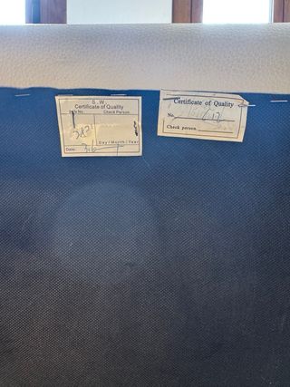 Sofá de Piel Blanco 2 plazas