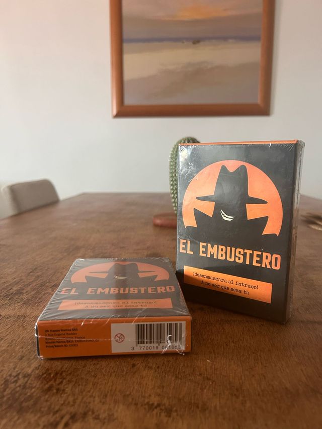 Juego el embustero, precintado