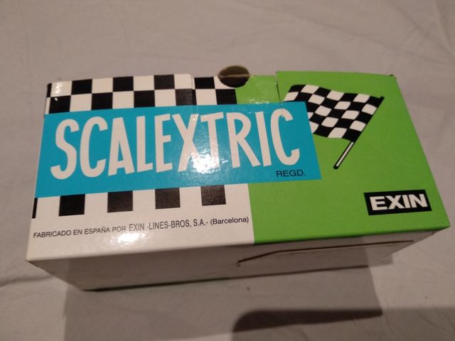 Lote de 7 cajas Scalextric sin etiqueta