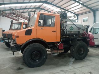 Oportunidad Unimog 1000 atomizador arboles y viñas