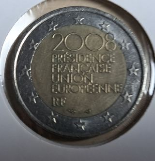 Moneda Conmemorativa Francia 2008