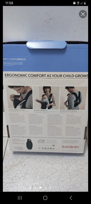 Mochila portabebe babybjorn