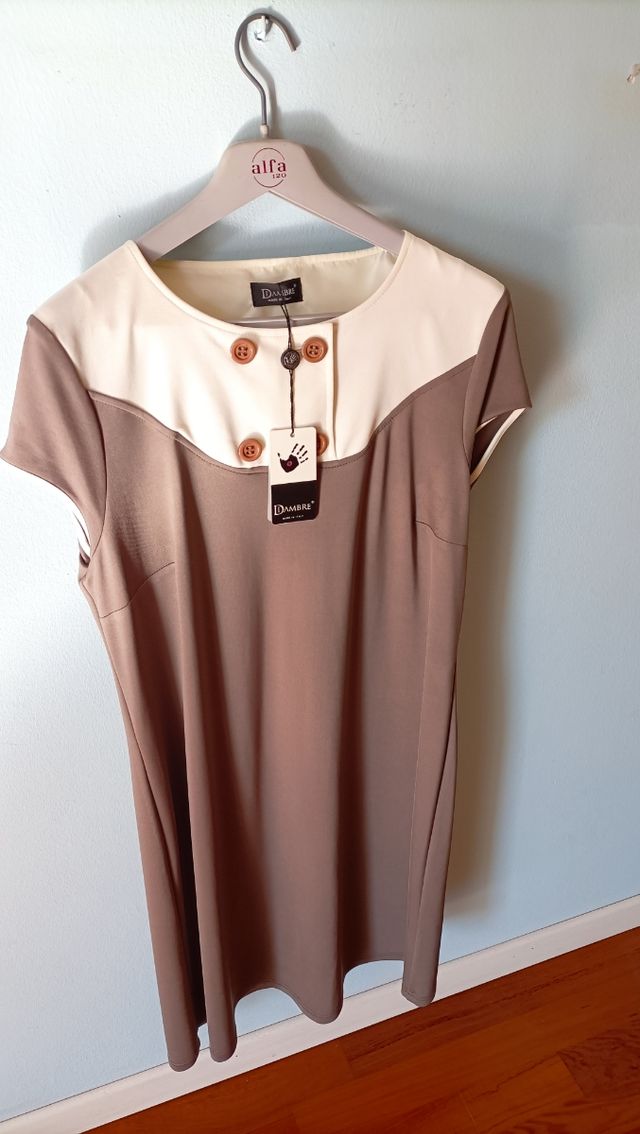 Abito estivo  bicolore linea snellente