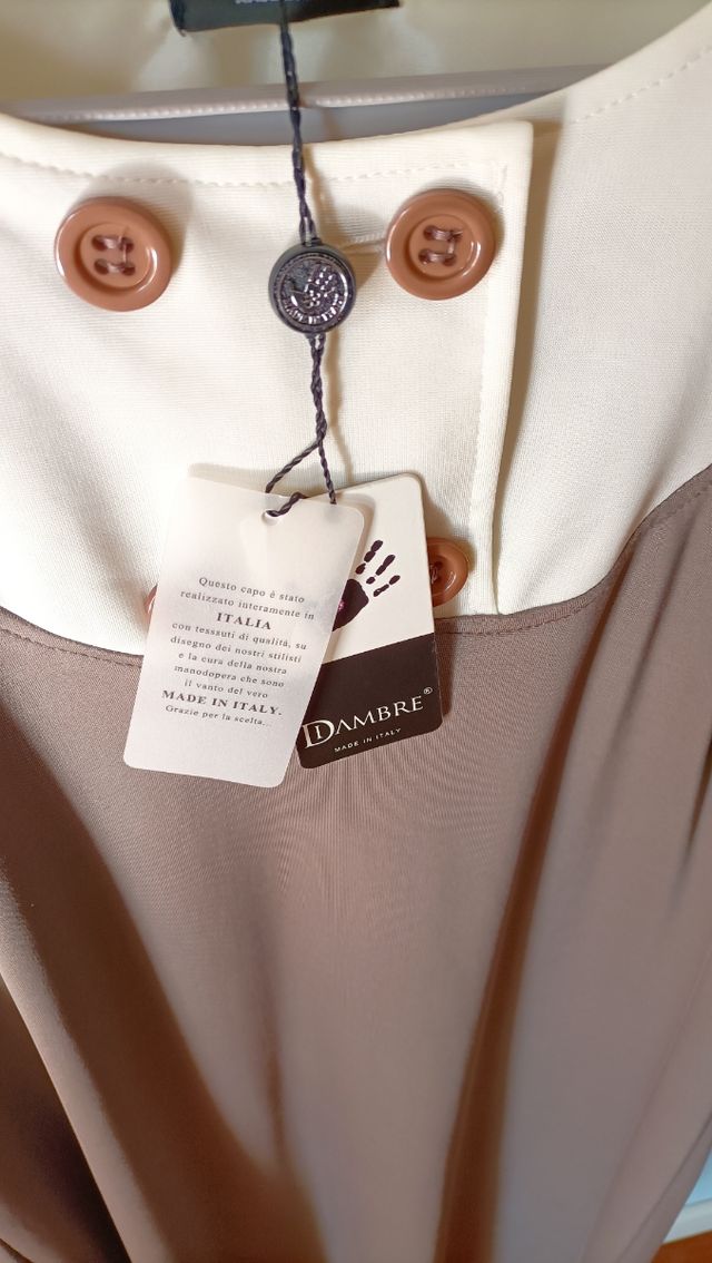 Abito estivo  bicolore linea snellente