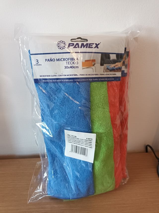 12 paños microfibra bayetas 30x40