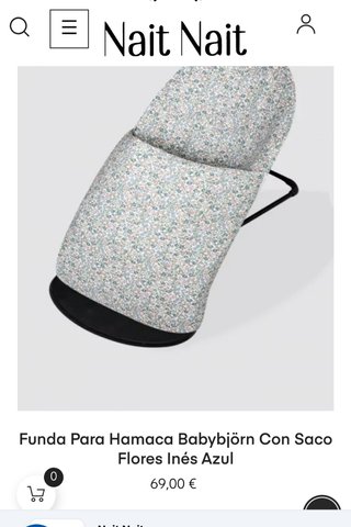 Hamaca BabyBjörn con 3 fundas