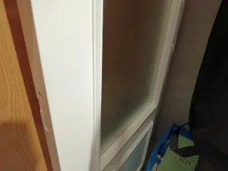 Puerta lacada en blanco