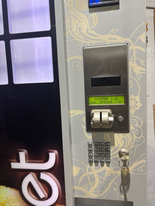 Maquina vending jofemar gourmet