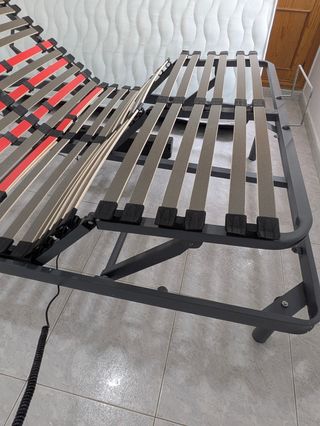 NO DISPONIBLE. Cama / somier articulado eléctrico