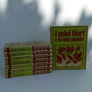 8 volumi "I miei fiori e le mie piante"