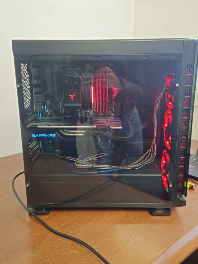 PC GAMING AMD RYZEN 7 1700X 32GB RAM 256GB SSD