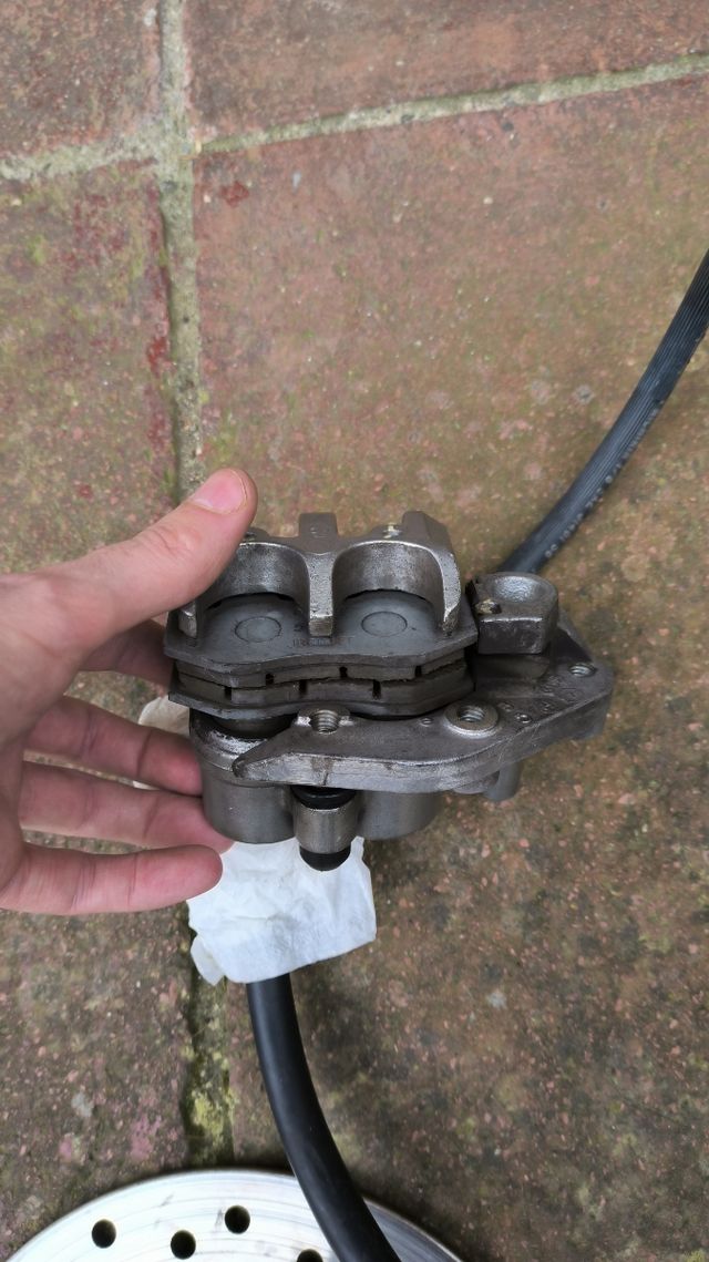 Pinza+latiguillo mas disco original para Honda Shi