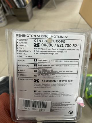 Zueco por 2 sphc5000 para cortadora remington