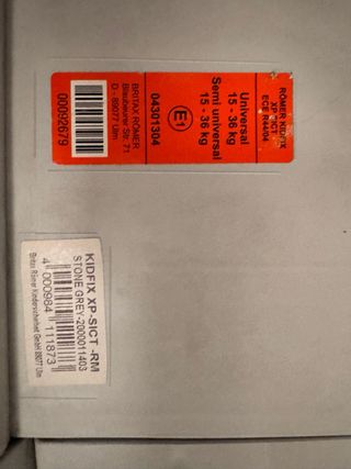 Silleta coche grupo 3 ROMER BRITAX