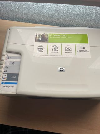 Fotocopiadora hp deskjet F380