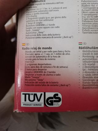Despertador radio